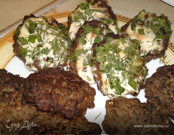 Печеночные котлетки Печеночные котлетки