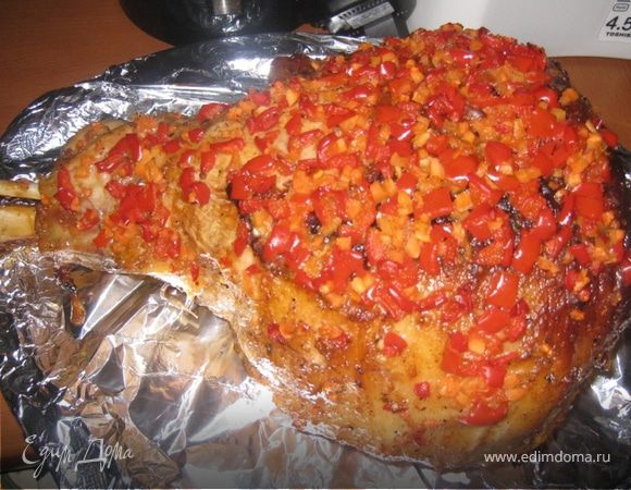 Свиной окорок "Новогодний"