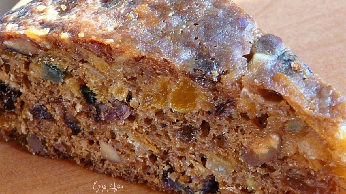 Английский традиционный рождественский пирог 