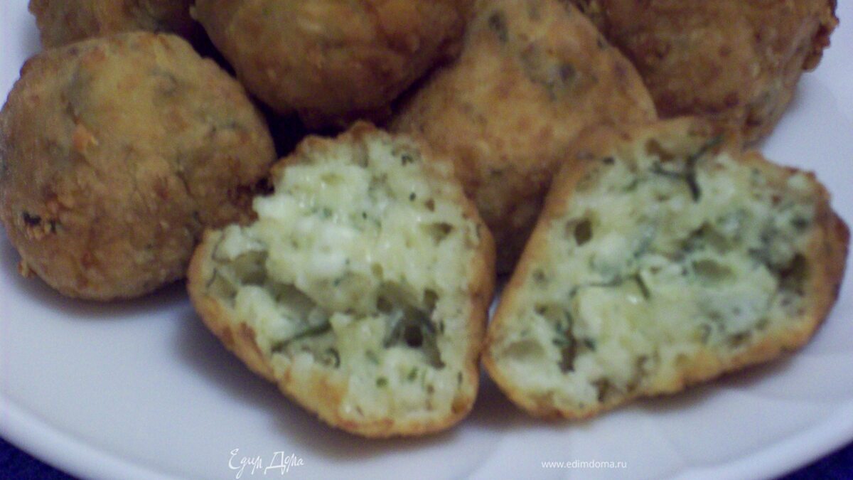 Творожно-сырные шарики