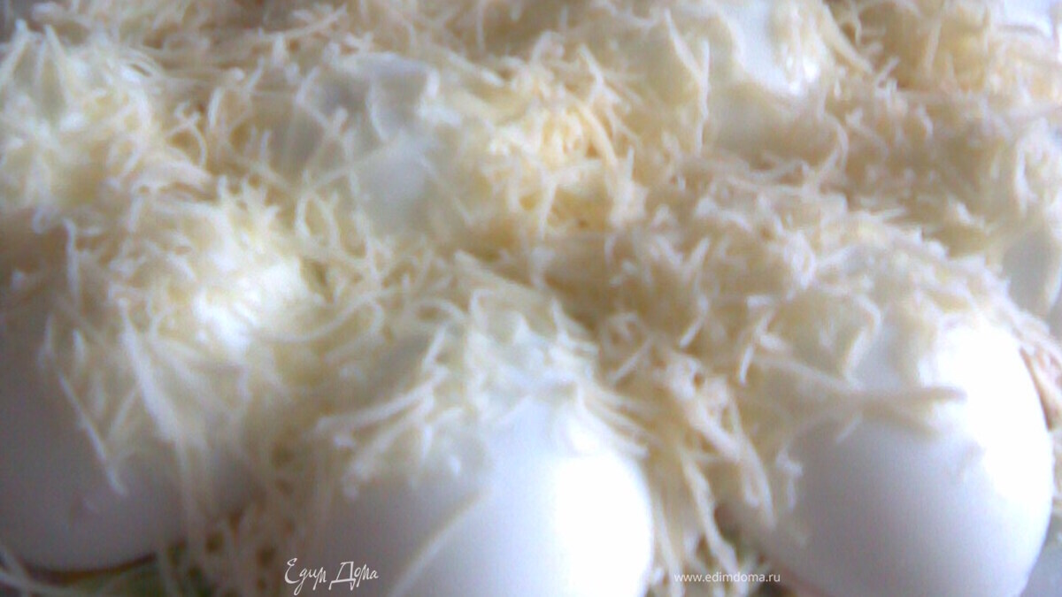 Салат "Снежные холмы"