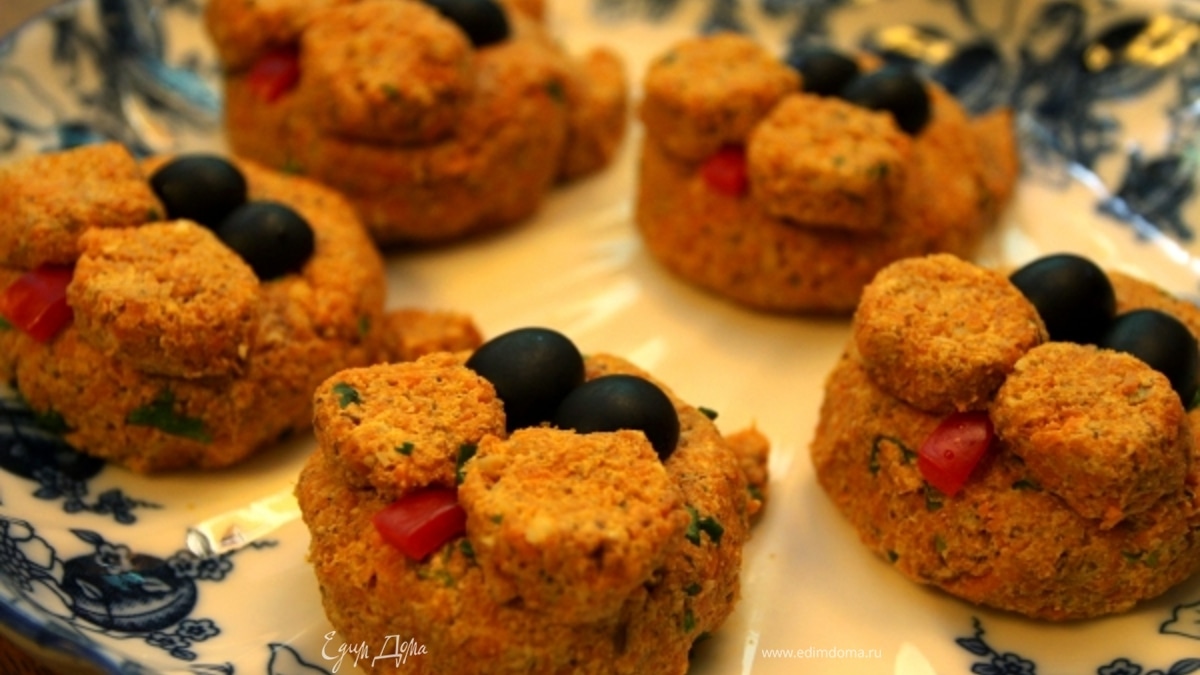 Пхали из моркови и картофеля