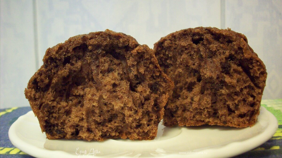 Маффины "радость шоколадоголика"