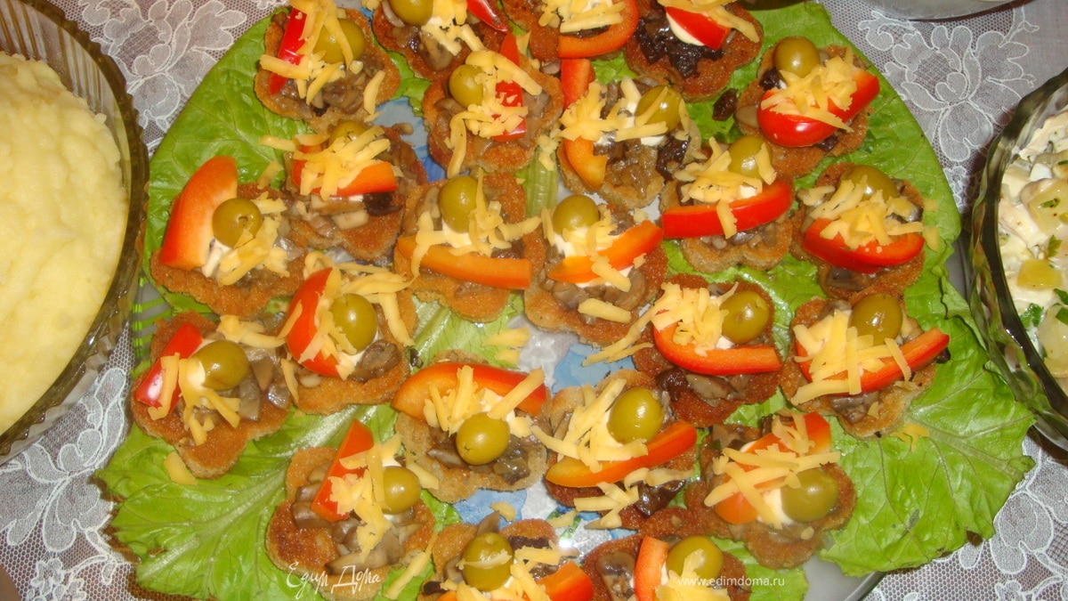 Необычные гренки