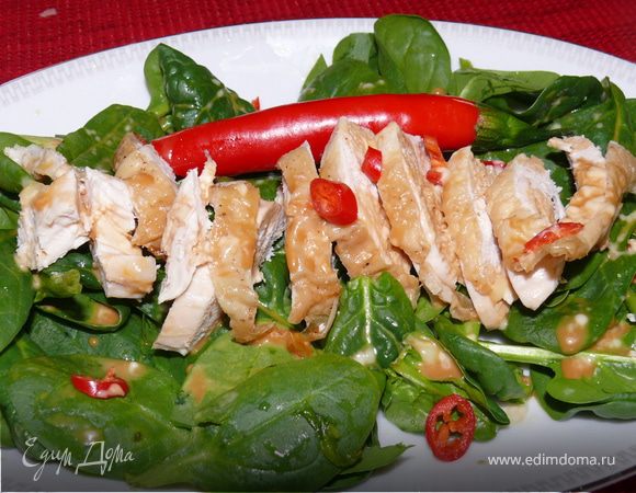 Салат в азиатском стиле