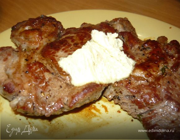 Французская вариация на тему сливочного масла №1 (с горчицей)