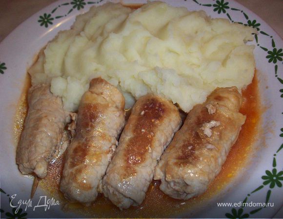 Крученики из свинины