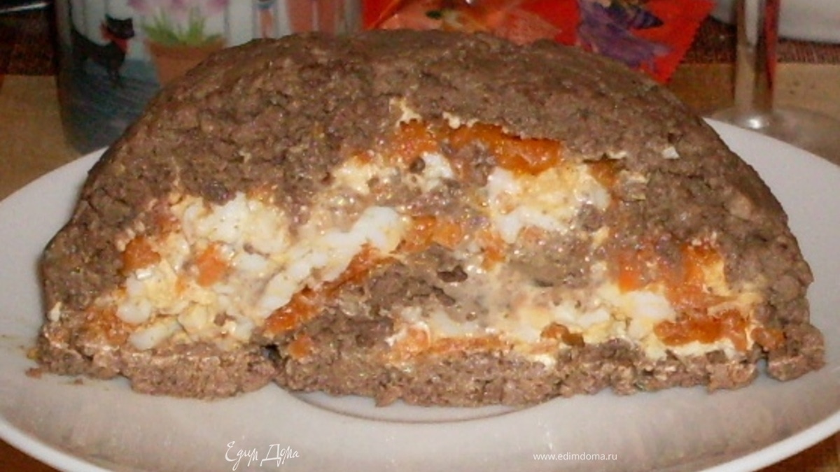 Паштет-рулет для праздничного завтрака