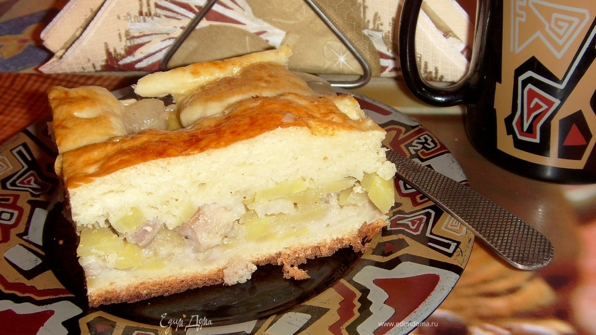 Пирог мясной по-домашнему