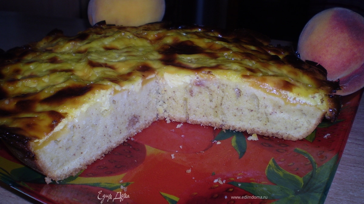 Пирог с абрикосами "Нежность"