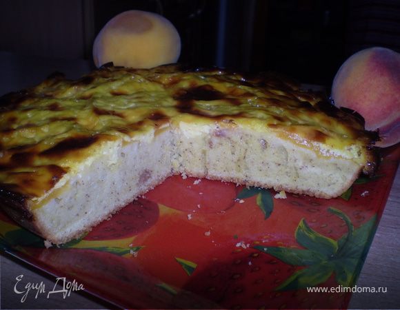 Пирог с абрикосами "Нежность"