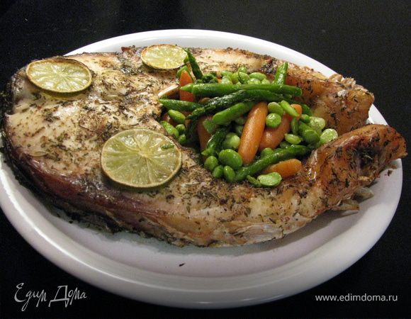 Рыбный стейк  в компании