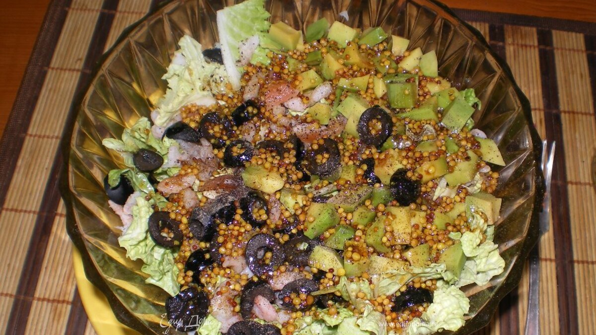 Салат "Наслаждение от еды и похудения"