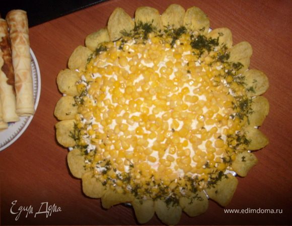 Салат "Подсолнушек" Салат "Подсолнушек"