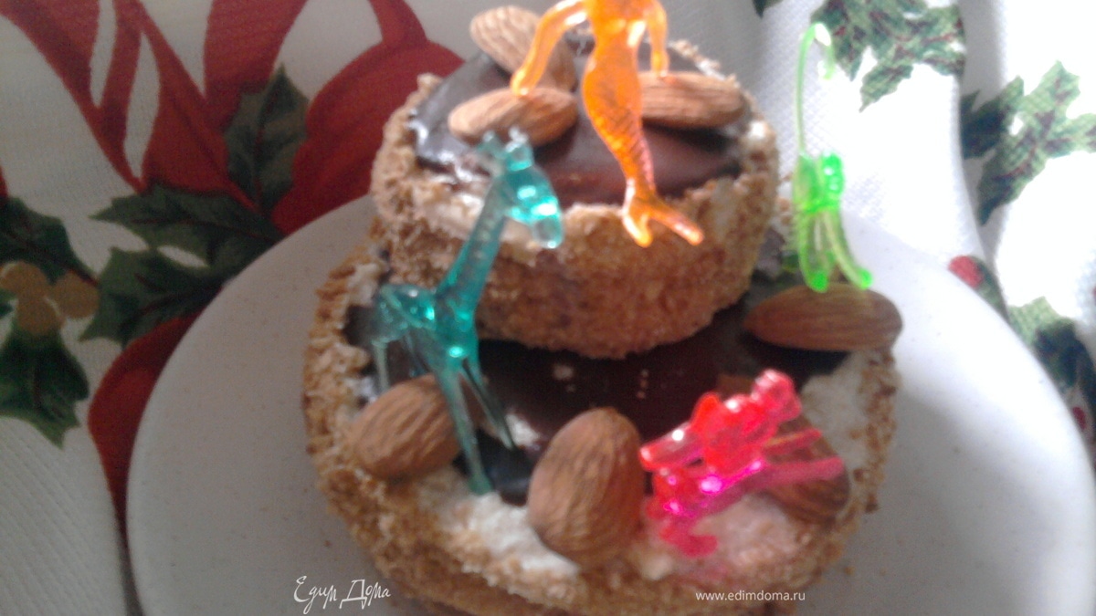 Пирожные "Медовое наслаждение"