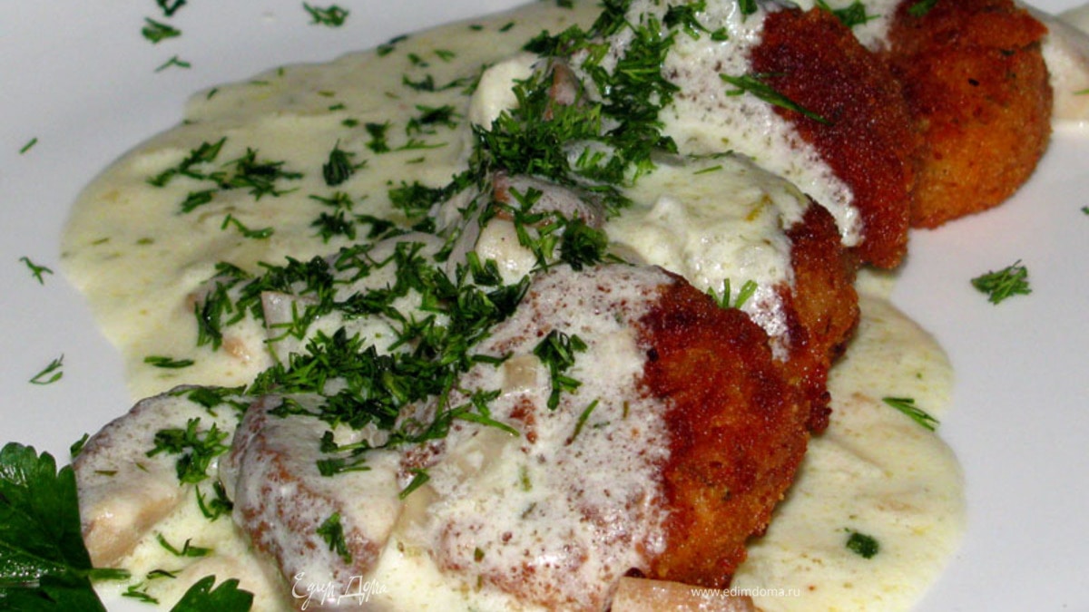 Рисовые овощные тефтельки с белыми грибами