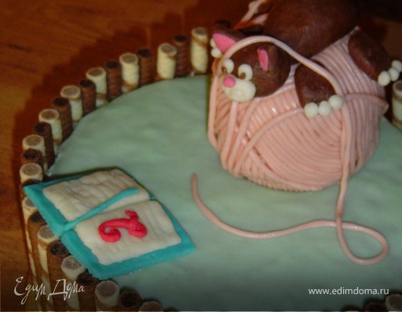 Торт " Мрррр........ опять двойка... " Торт " Мрррр........ опять двойка... "