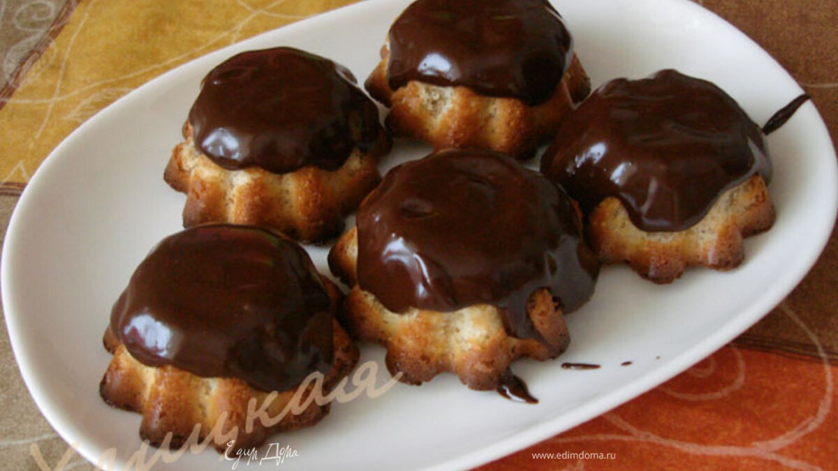 Миндальные бисквиты с шоколадом