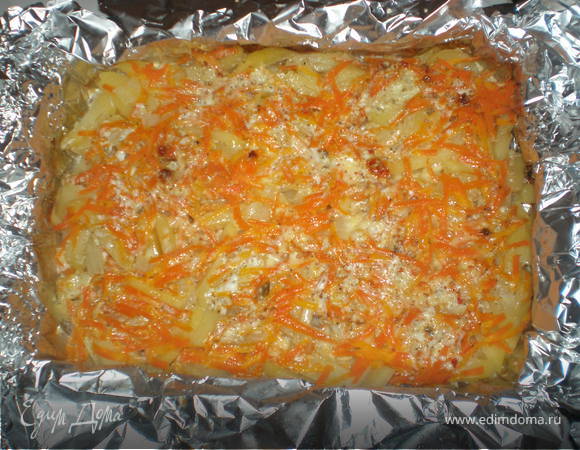 Мясная слоёнка. Мясная слоёнка.