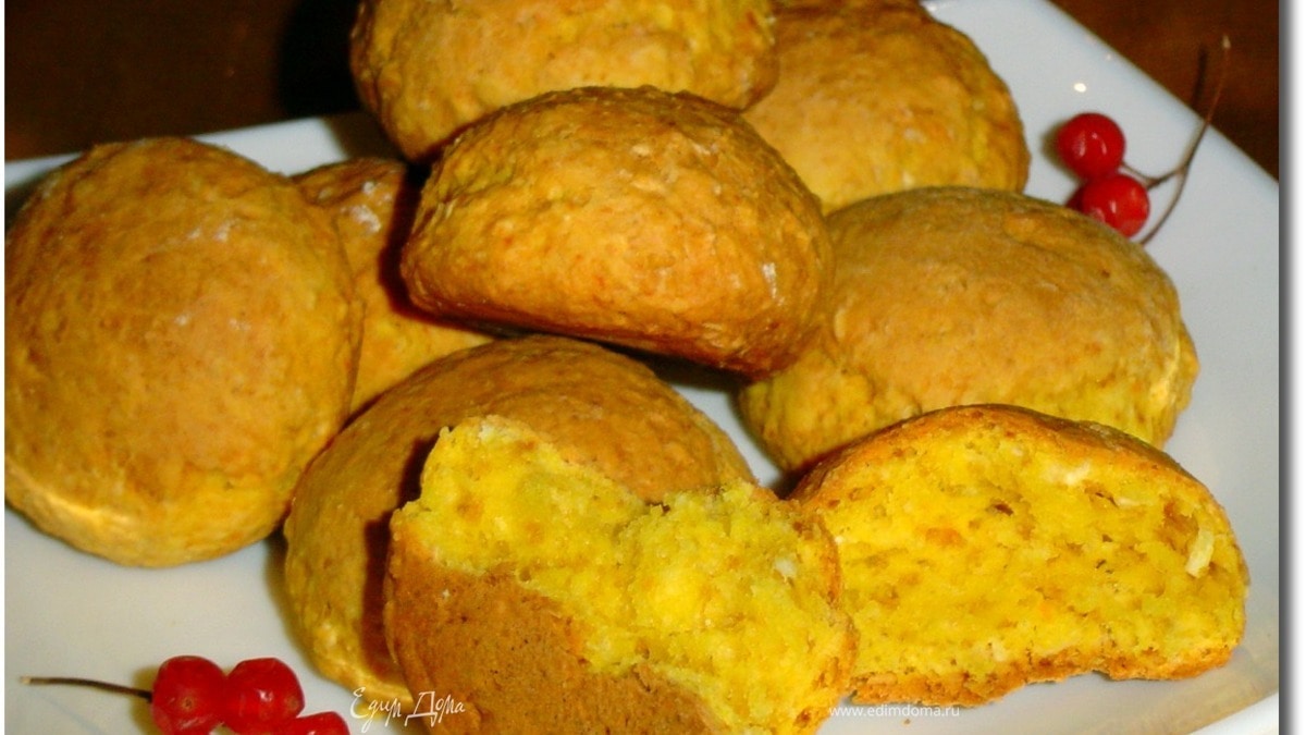 Тыквенно-коксовое печенье