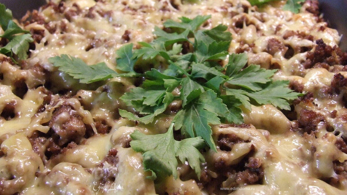 Запеканка картофельно-мясная