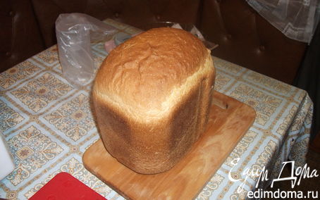 Рецепт Обычный белый хлеб в хлебопечке