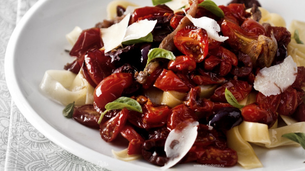 Паста с овощами 2.0