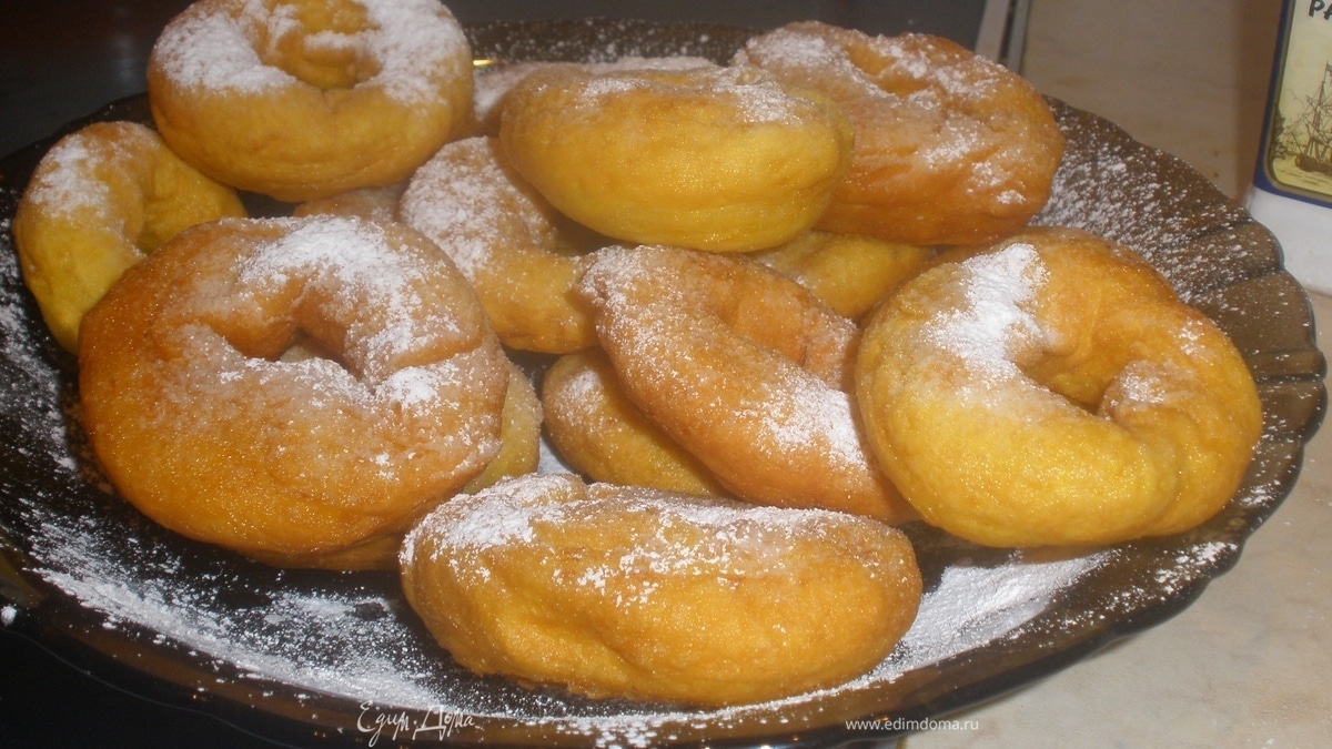 Тыквенные пончики