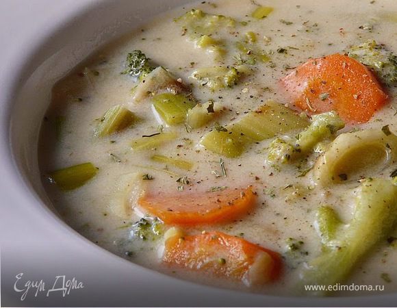 Суп-крем с брокколи Суп-крем с брокколи