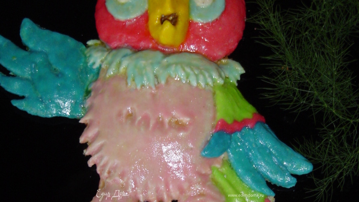 Tescoma. Выпечка из пресного теста "Попугай Кеша"