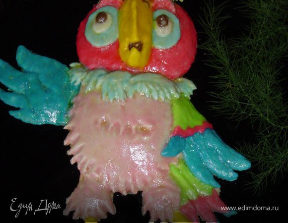 Tescoma. Выпечка из пресного теста "Попугай Кеша"