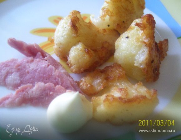 Цветная капуста в пряном кляре