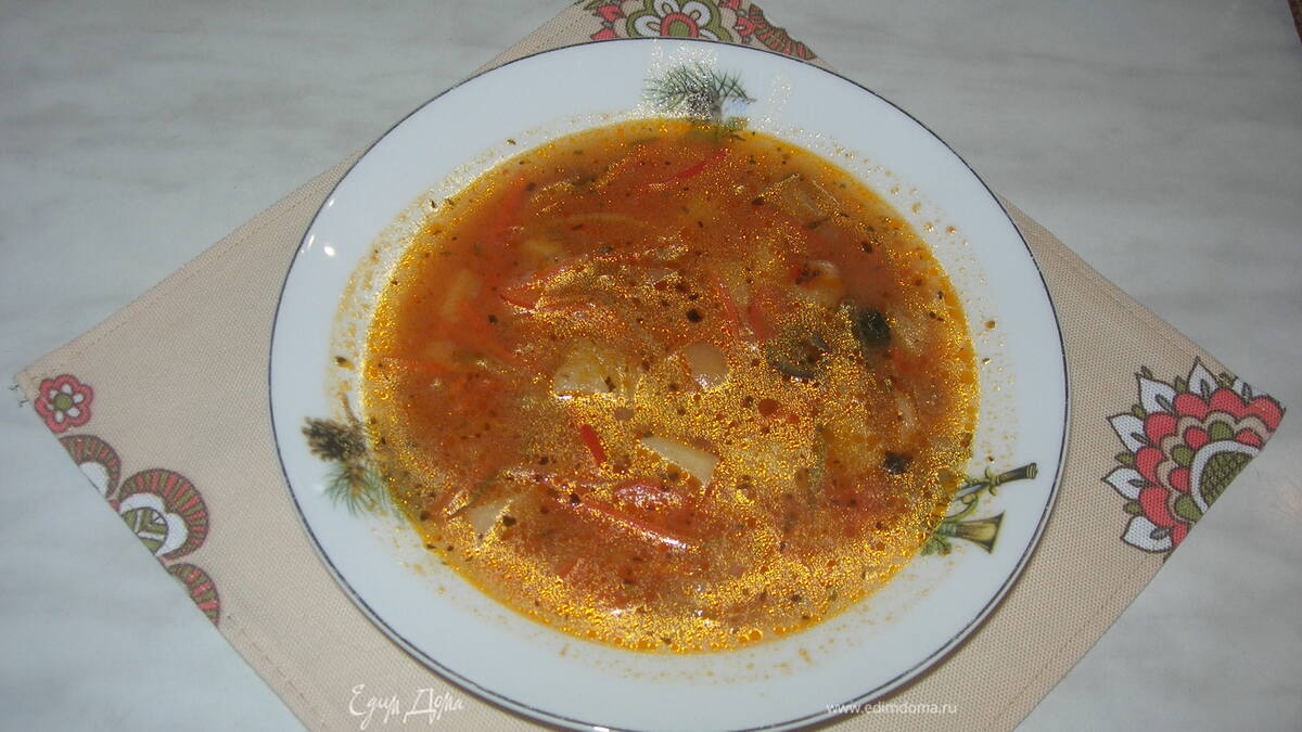 Вегетарианская солянка