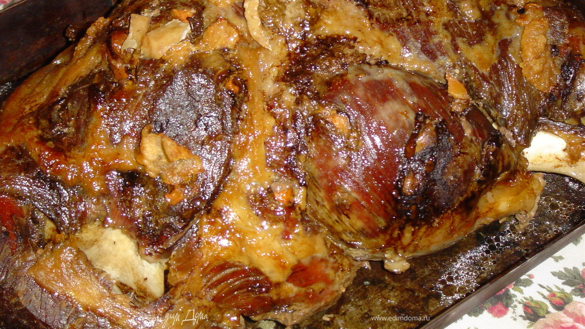 Баранина запеченная