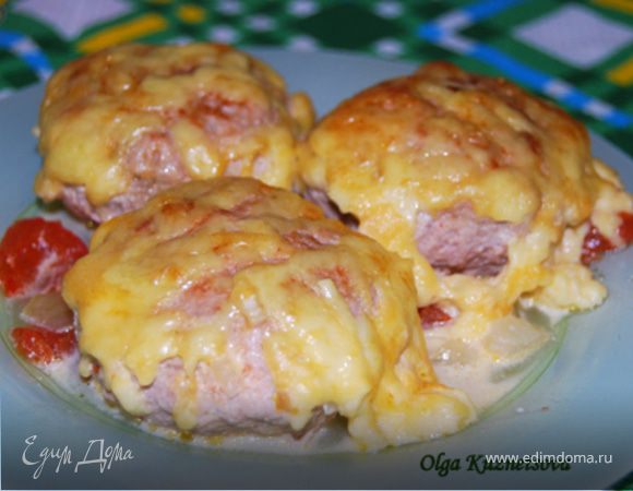 Котлетки запеченные в духовке