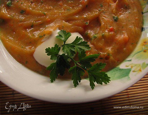 Овощной крем-суп Овощной крем-суп