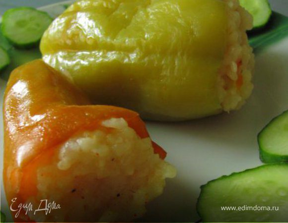 Перчик фаршированный рисом Перчик фаршированный рисом