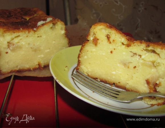 Кекс творожный с яблочным ароматом Кекс творожный с яблочным ароматом