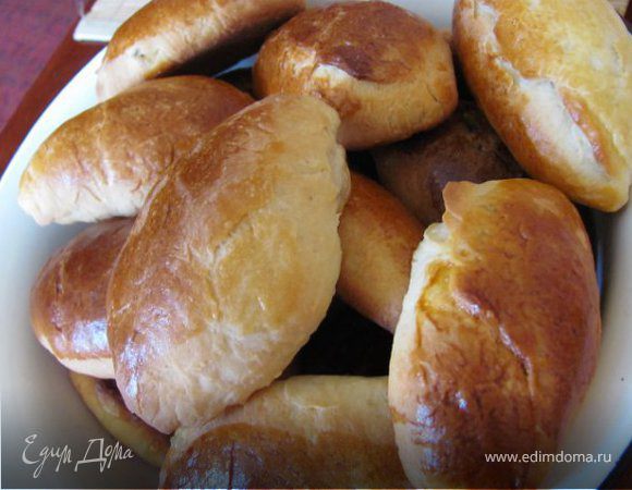 Рецепт дрожжевых пирожков с повидлом