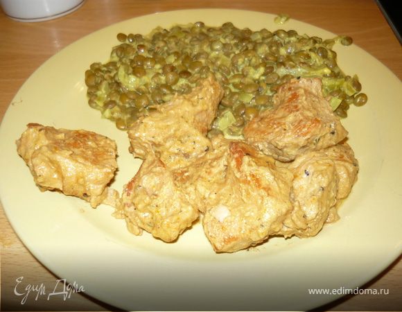 Индейка в горчично-апельсиновом соусе с коньяком Индейка в горчично-апельсиновом соусе с коньяком