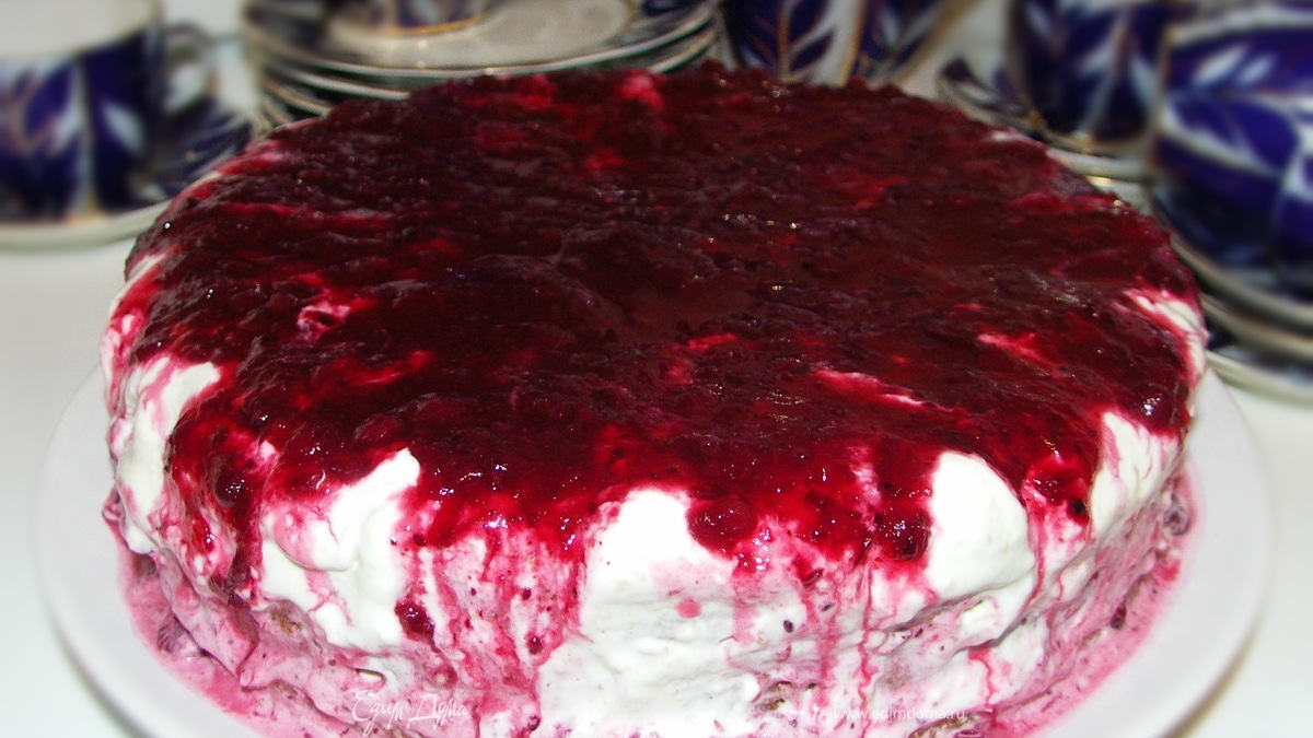 Торт "Воскресный завтрак"