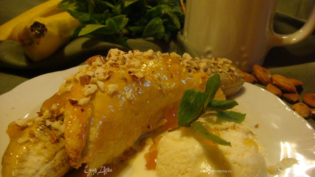 Банановые рогалики