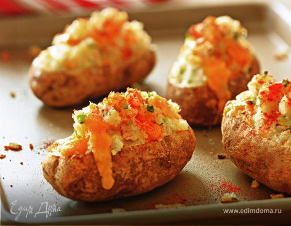 Дважды запеченная картошка Дважды запеченная картошка