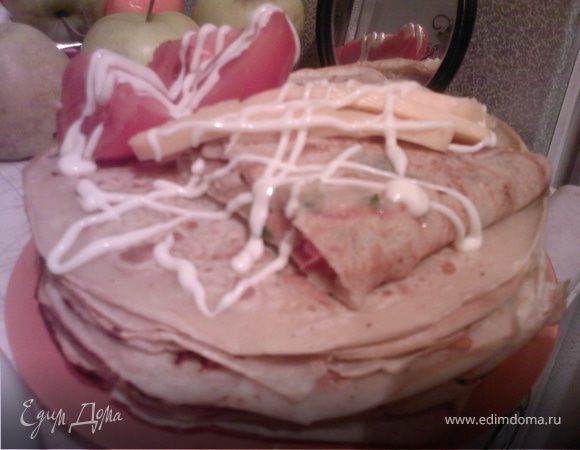 Сырные блинчики 