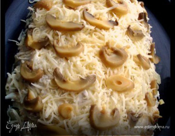 Салат "Окорочка с ананасами" Салат "Окорочка с ананасами"