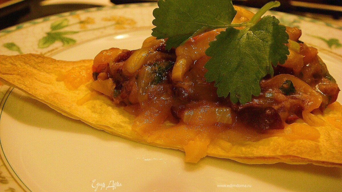 Тортильи с острой начинкой