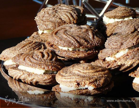Тающее шоколадно-ванильное печенье Тающее шоколадно-ванильное печенье