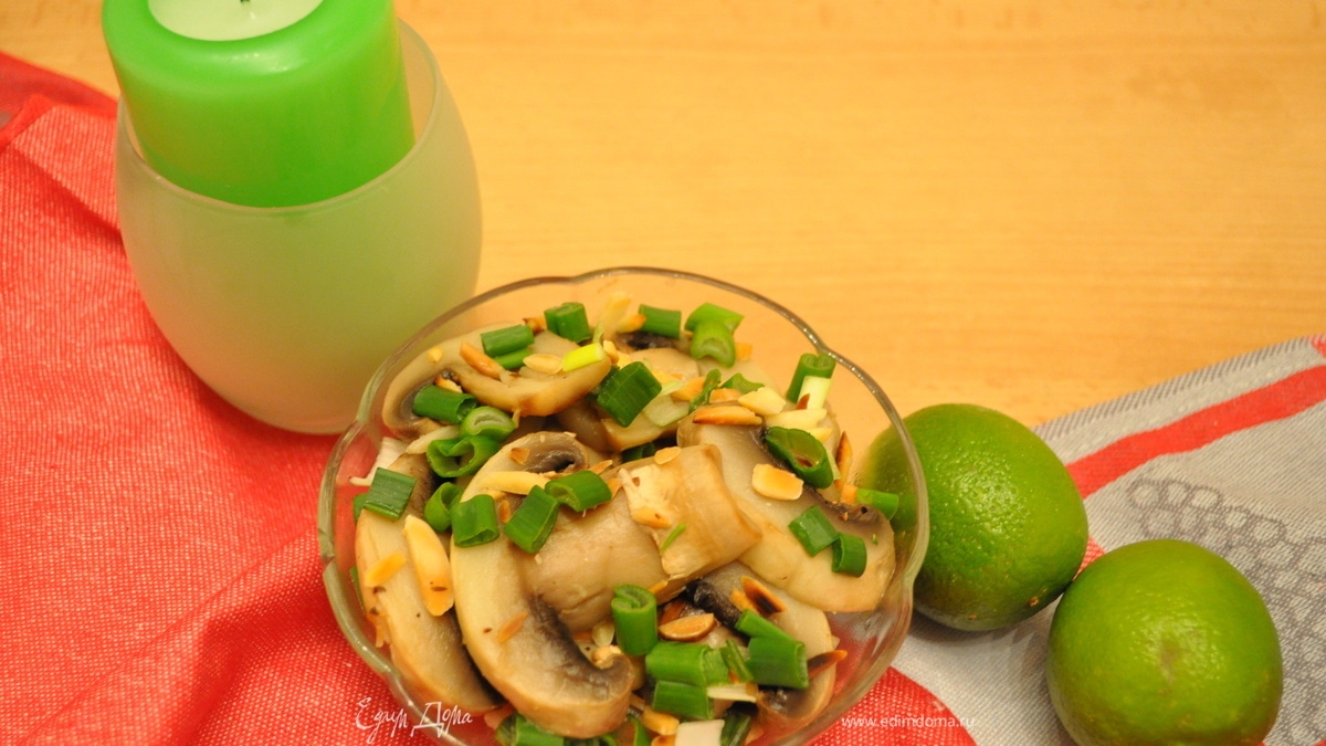 Грибочки в лимонном соку