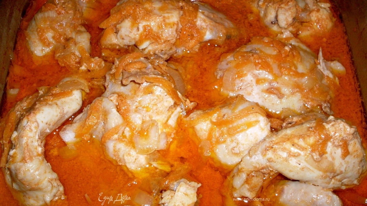 Курочка в оранжевом настроении