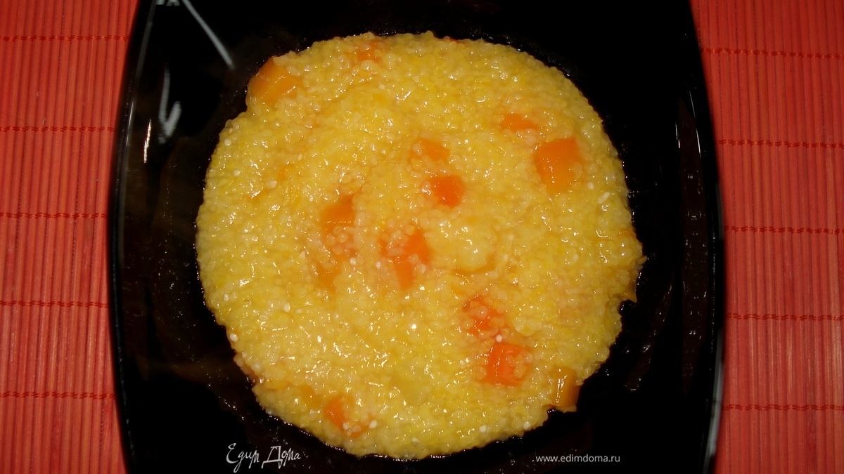 Тыквенно-кукурузная каша